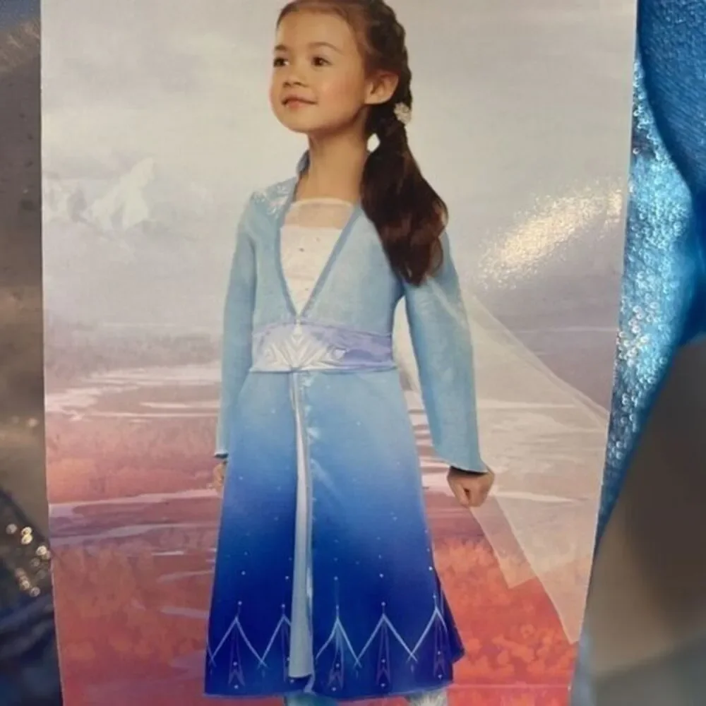 Disney‎ Frozen 2 Elsa Adventure Travel Dress size 4-6X
